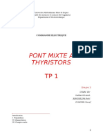 Pont Mixte À Thyristors