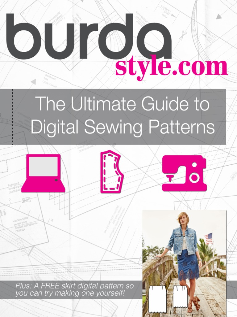 COLOR The Ultimate Guide To Digital Sewing Patterns With Included Skirt ...