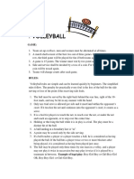 Volleyball Rules PDF
