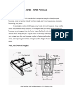 Jenis Jenis Pondasi