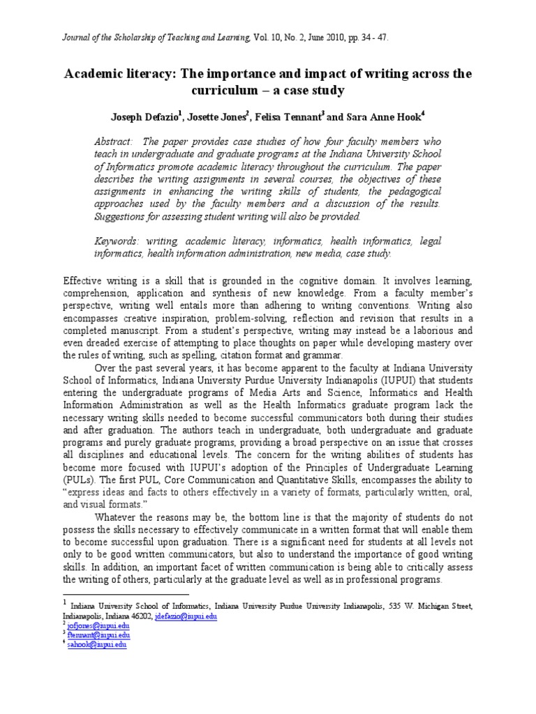 Enhancing Academic Writing Skills | PDF | Discovery (Law) | Informatics