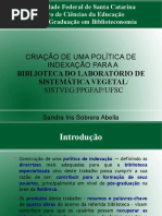 Slides Apresentação Política de Indexação Sandra