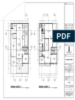 Denah Rumah Tinggal 2 Lantai PDF