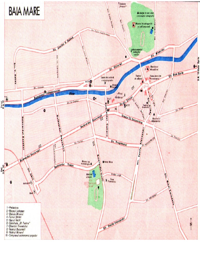 Baia Mare Harta RPR PDF | PDF