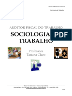 Sociologia do Trabalho: Introdução aos conceitos básicos