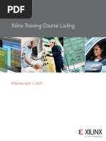 Xilinx Training Courses