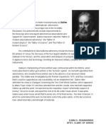 Galileo Galilei Often Known: Dialogue Concerning The Two Chief World Systems