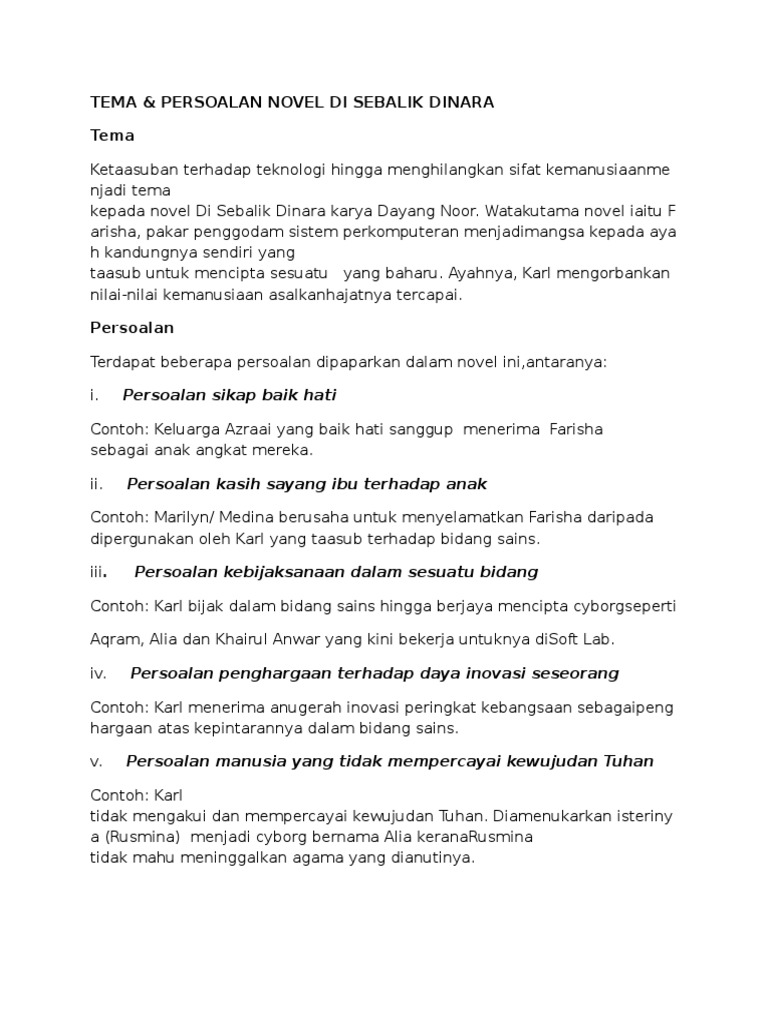 Di Sebalik Dinara