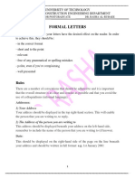 Formal Letter Email PDF