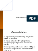 Clase N - 4 Metabolismo de Proteinas y Aminoacidos