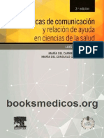 Tecnicas de Comunicacion y Relacion de Ayuda en Ciencias de La Salud