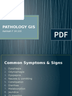 Pathology Gis: Aanisah F 14.103