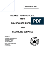 RFP 6518 Solid Waste - Recycling Services - 2010