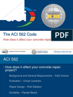 The ACI 562 Code: How Does It Affect Your Concrete Repair Project?