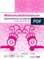 Libro Nahuatl 2017