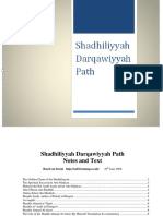 The Shadhiliyah Darqawi Handbook