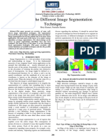 A Study On The Different Image Segmentation Technique: ISO 9001:2008 Certified