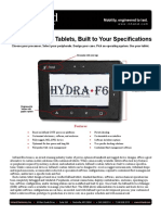 Custom Rugged Tablets, Built to Your Specifications