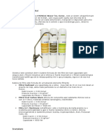 Documentatie Tehnica Sistem de Filtrare Apa m9