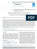 Performance Measurement of Plate Fin Heat Exchanger by Exploration: ANN, Anfis, Ga, and Sa