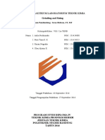 Laporan Praktikum Grinding&Sizing Kel - 8