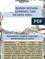 Persebaran Negara Maju dan Berkembang