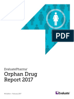 Orphan Drug Evaluate Pharma EPOD17