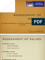 Assessment of Cardiac Valves Course Notes