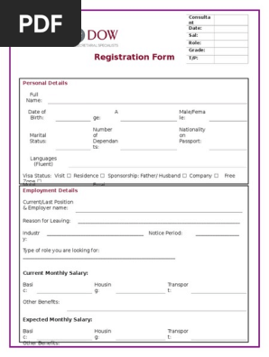 Registration Form