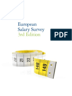 European Salary Survey: 3rd Edition