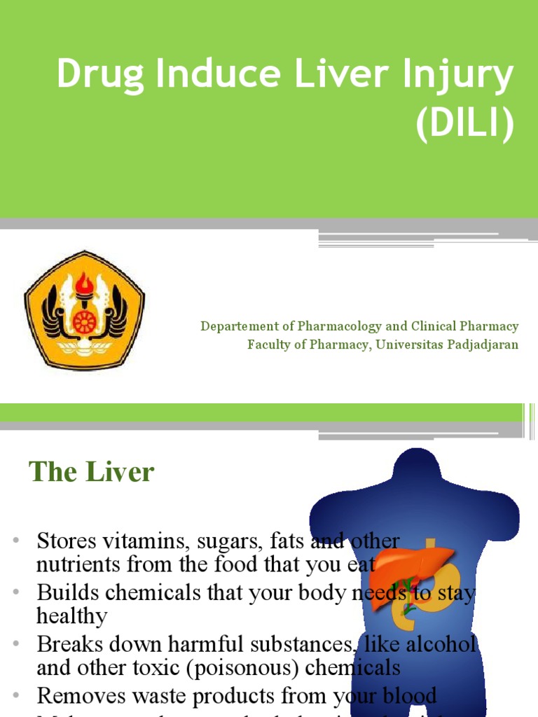 Drug-Induced Liver Injury Overview | PDF | Cytochrome P450 | Drug ...