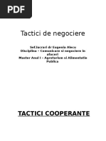 Tactici de Negociere