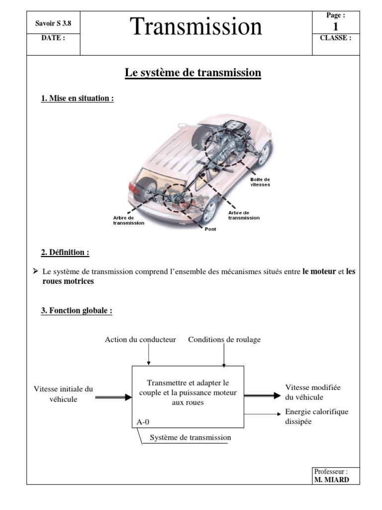 21 systeme de transmission automobile.pdf Transmission (Mécanique