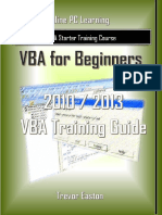 VBA For Beginners Ebook Learn VBA