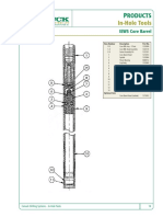 IEWS Core Barrel Diagram and Parts List