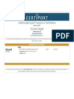 chrisian padgett powerpoint certificate