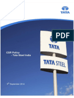 CSR-Policy of Tata Steel Company PDF