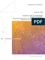 2008 Tåg - Essays on Platforms