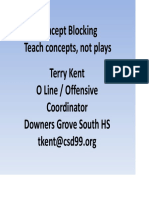 Terry Kent Concept Blocking Clinic Talk Handout