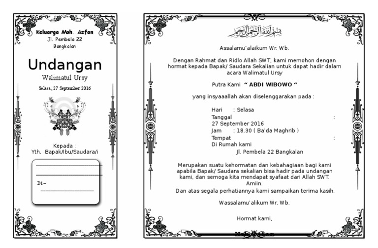 Undangan Tahlildoc