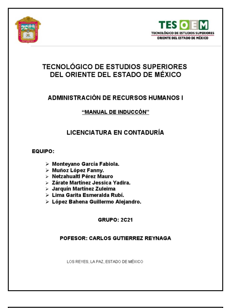 Manual de Induccion