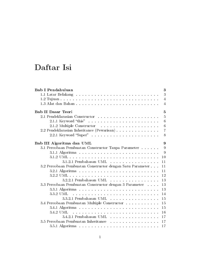 Memahami Constructor dalam Java | PDF
