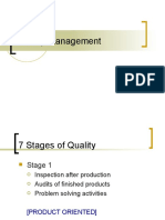 7 Stages of Quality