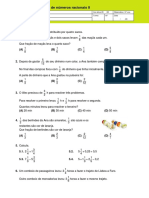 Adição e Subtração de Números Racionais II