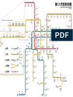 Modified Taipei Metro Map