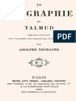 Adolphe Neubauer. La Géographie Du Talmud (Khazarzar)