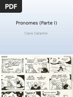 Pronomes (Parte I) Maria Clara