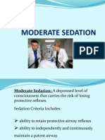 Moderate Sedation Powerpoint