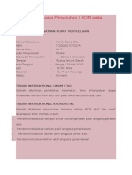 SAP (Satuan Acara Penyuluhan) ROM Pada Pasien Stroke