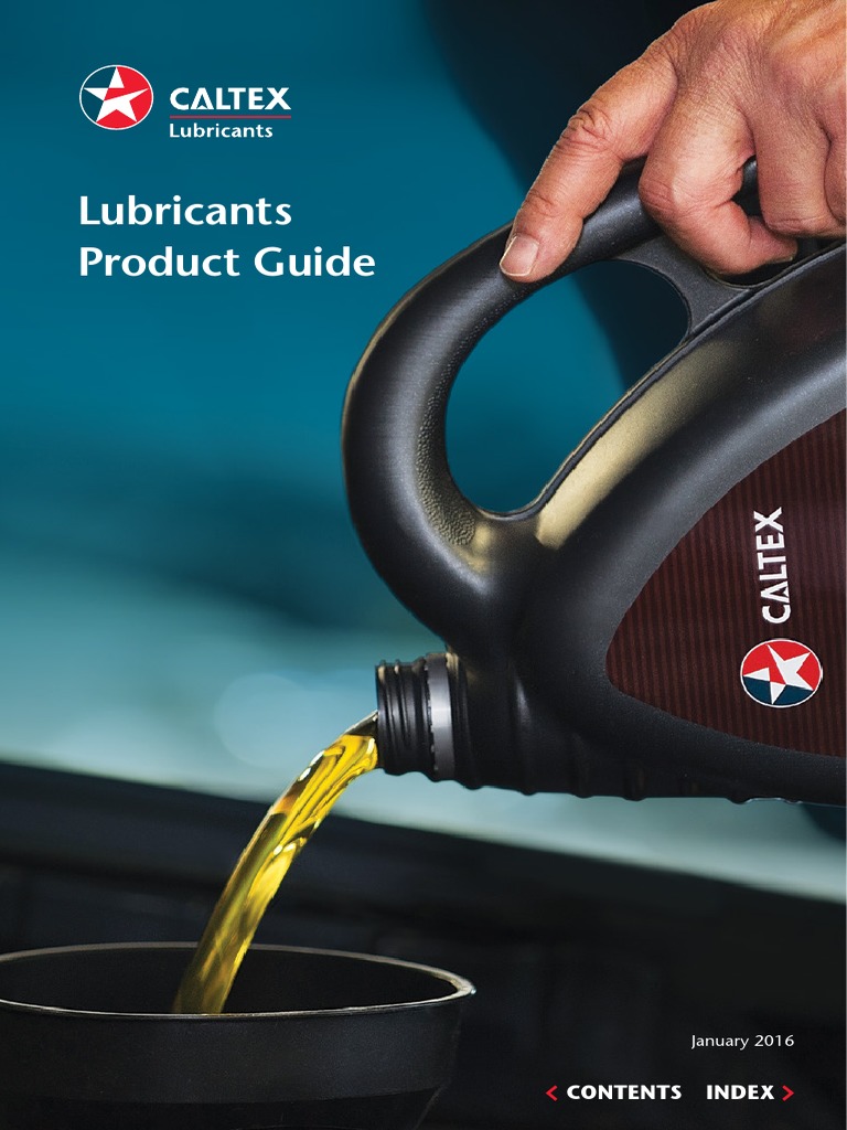 CaltexLubricantsProductGuide2016.pdf Motor Oil Diesel Fuel